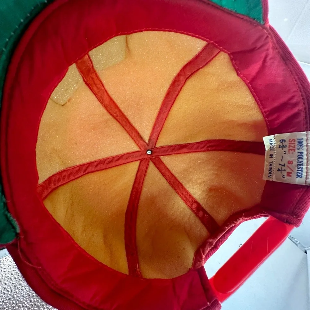 Vintage GMC Trucks Hat Cap Red Embroidered Logo Snapback Adjustable‎ Mens - Picture 13 of 13